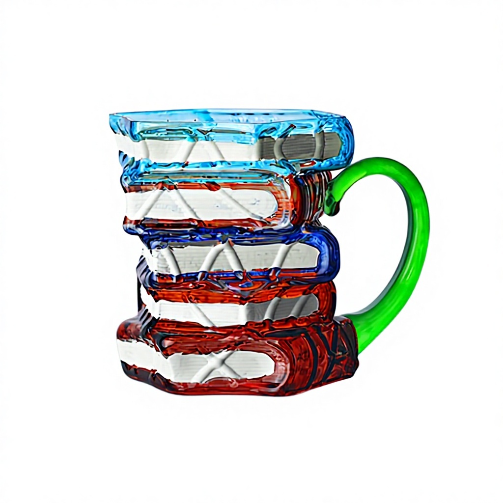 Taza libro verde