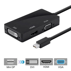Adaptador 3 en 1 Mini DP a HDMI VGA DVI, convertidor Universal de Mini Displayport a HDMI/VGA/DVI - Product Image 5