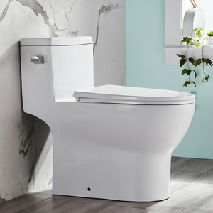 Aquacubic cUPC konfor yüksekliği 1.28 GPF su verimli uzatılmış tek parça tuvalet - Product Image 3