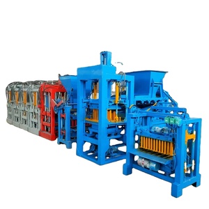 Semi-Automatic Cold Press Concrete <strong>Block</strong> <strong>Machine</strong> for Making Cement Hollow and Solid Pavers Concrete Bricks - Product Image 4