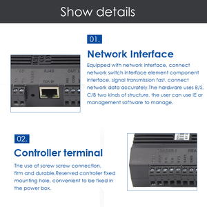 Board Security Access Panel Zugangs kontroll system Wiegand 26 34 Intelligenter TCP/IP-Drehkreuz-Netzwerk zugriffs controller - Product Image 3