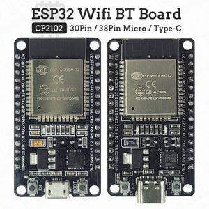 ESP32開発ボード2.4G WIFI Bluetoothモジュール30ピン38ピンCP2102マイクロタイプC超低電力消費デュアルコアESP-32 - Product Image 2