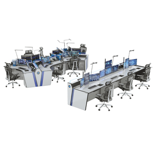 Labor konsolen tisch Drei oder mehr Personen Control Center Desk Platform Dispatch ing Room Computer Desk - Product Image 2