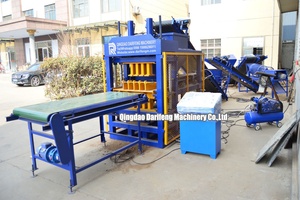 Smart <strong>Block</strong> Machine for Building Material DF4-10 <strong>Interlocking</strong> Brick Machine Stabilized Red Soil Brick - Product Image 2
