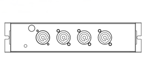 Stage Lighting <strong>1</strong> Powercon <strong>Input</strong> 5 Powercon <strong>Output</strong> <strong>4</strong> Port Powercon Power Box