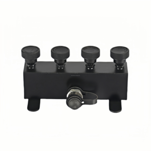 High Quality Hydraulic Manifold Block <strong>1</strong> Inlet <strong>4</strong> Outlets High Pressure <strong>4</strong> Way Oil Flow Circuit <strong>Distributor</strong> Valve Hydraulic Tools - Product Image 2