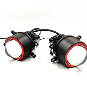 OEM 55W LED araç aydınlatma sistemi, 12V alüminyum + PC motosiklet far projektör sis farları tüm araba modelleri için 0000 - Product Image 4