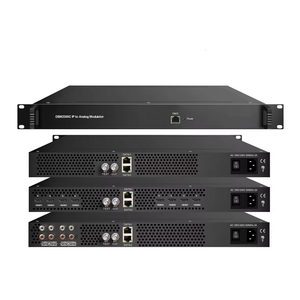 具有16/32/48通道NTSC PAL H.264视频编码的64合1 IP到模拟调制器网络管理射频调制器IPTV前端系统 - Product Image 3