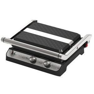 4-slice Panini Grill Contact Grill Detachable Plate With <strong>Timer</strong> and <strong>Temperature</strong> <strong>Digital</strong> <strong>Control</strong> Non-Stick Plates Easy to Clean - Product Image 3
