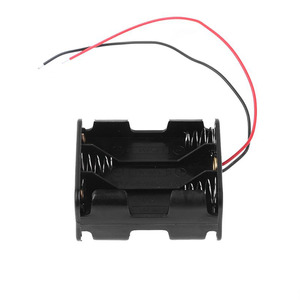 6AA 2A Batteriesp eicher clip halter 9V DIY-Akkus Power Box Case Schwarze Kabel Backup-Ladegerät IQOS Education Maker Boards - Product Image 5