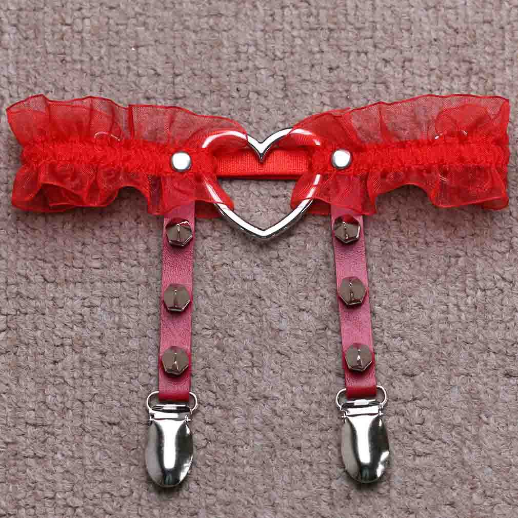 Clip en métal rouge