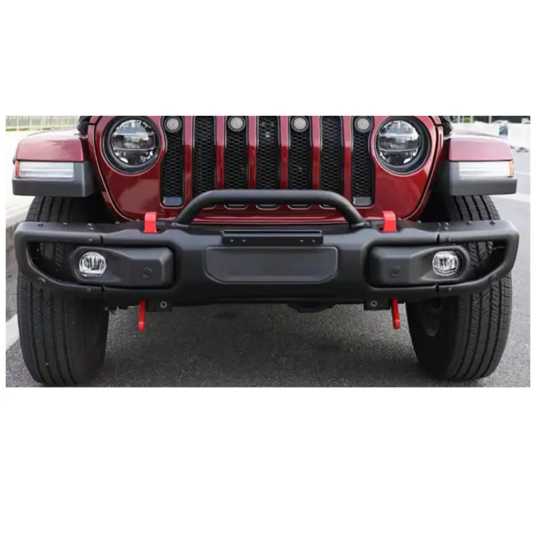 Voorbumper 10e Verjaardag Stalen Aluminium Voor Jeep Wrangler Jl 2018-2022 Auto-Accessoires