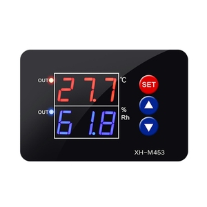 Controlador de temperatura y humedad de 12V-24V, interruptor de Control de humedad, pantalla Digital, salida Dual, nuevo - Product Image 3