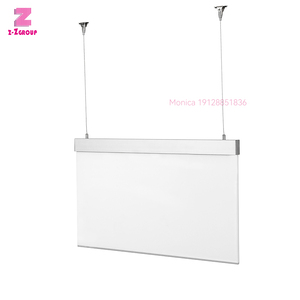 Pendurado Acrílico Caixa De Luz Sinal De Lightbox Personalizado Publicidade Frameless Levou Caixa De Luz Dupla Face Teto Loja De Bebidas Vinho