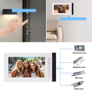 Manufacturers Wholesale 7-inch Door <strong>Intercom</strong> <strong>Systems</strong> With Cameras and Home <strong>Intercom</strong> Door to House Communication Security - Product Image 6