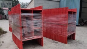 Andamio de acero, andamio de dos capas, andamio galvanizado móvil, andamio de escalera - Product Image 3