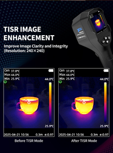 Meilleure vente YXI80 Imageur thermique portable 80x62 25Hz WiFi en temps réel pour HVAC & Roof Scan Thermomètre infrarouge Pistolet - Product Image 4