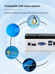 Intel Celeron Mini PCs Industrial Control Core N97 Fanless <strong>Embedded</strong> Micro <strong>Computer</strong> <strong>Thin</strong> <strong>Client</strong> SSD Win11 Mini PC New Industrial - Product Image 5
