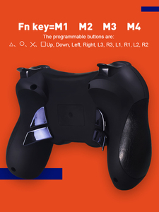 PS4コンソール用DATA FROGワイヤレスBtゲームコントローラGamesfor PlaystationゲームパッドPC/IOSデュアル振動ジョイスティック - Product Image 5