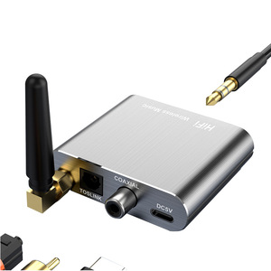 -HD Wireless <strong>Audio</strong> Adapter Toslink/Coaxial <strong>Output</strong> Compatible for TV Car &amp; <strong>Computer</strong> Music Receiver Transmitter