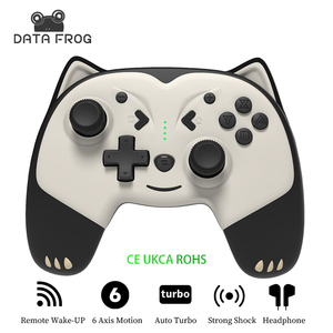 Data Frog Cartoon for <strong>Switch</strong> Controller with Wake-up Controller Programmable/children Game Gamepad for NS for Nintendo <strong>Switch</strong> - Product Image 2