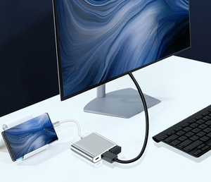 3 en 1 USB 3,1 tipo C a USB 3,0 4K HDMI USB-C tipo C hembra cargador Hub Adaptador convertidor Cable 3 en 1 Hub con PD - Product Image 6