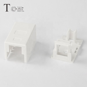 TOM-SB-06-1P 1 port UTP telekomünikasyon ağ için yüzey kutusu keystone jack, keystone jack yüzey kutusu - Product Image 3