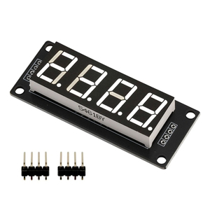 TM1637モジュール0.56 "0.56インチ7セグメントデジタルディスプレイチューブ4桁LEDモジュールボード赤緑青白 - Product Image 2