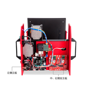 80x20mm <strong>Portable</strong> Engraving Equipment Hand-held Electric Touch Marking Machine Touch-screen <strong>Controller</strong> for Cylinder Plotter - Product Image 6