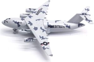 Aircraft <strong>Model</strong> Diecast Alloy Conveyor AirPlane Toy Light And Sound For Kids - Product Image 4