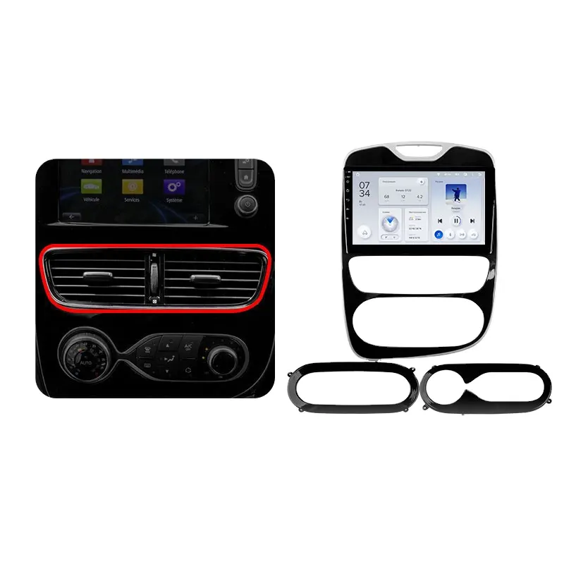 TEYES X1 Para Renault Clio 4 BH98 KH98 2016 - 2019 Car Radio Multimedia Player De Vídeo de Navegação GPS Android 10 Não 2 din 2din DVD