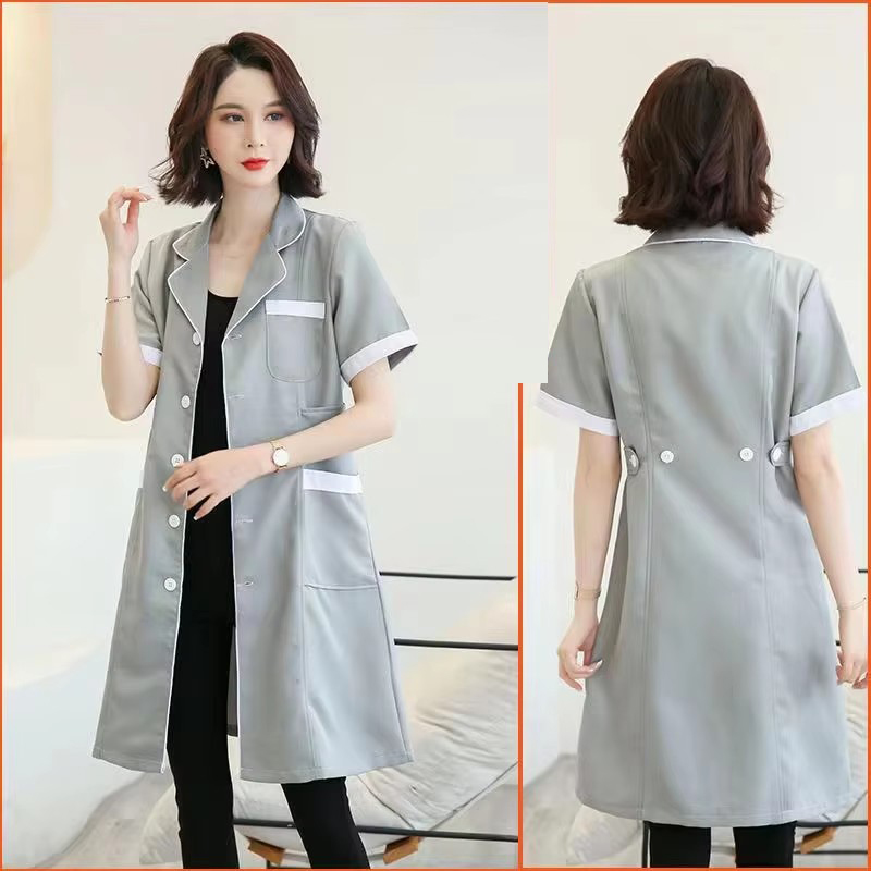 grey short sleeve