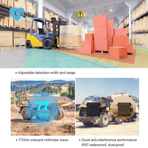 CareDrive ADAS System One-Way Forward Collision Sensores de radar automotriz Sistema anticolisión para trenes - Product Image 5