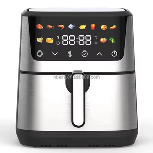 Aifa 8L friggitrice digitale a controllo digitale in acciaio inox 8 litri intelligente automatico fonte di alimentazione senza olio forno con finestra di visualizzazione - Product Image 2