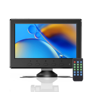 Monitor HM pequeño de 7 pulgadas, pantalla LCD de 1024x600, Mini Monitor HM AV para PC, cámara de seguridad CCTV, ordenador portátil RasPi - Product Image 1