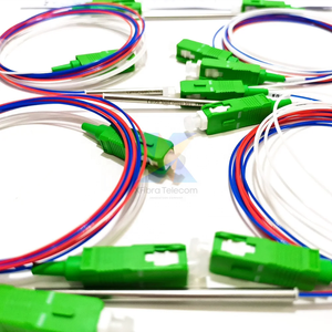 10 ชิ้นไฟเบอร์ออปติก SC APC 1x2 10/90 0.9 มิลลิเมตรแยกอุปกรณ์เสริมไม่สมดุล Coupler ใช้สําหรับ FTTH - Product Image 5