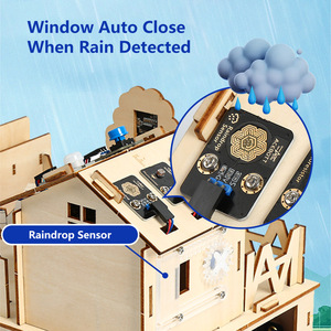 Robotlinking ESP32 IoT Control Smart Home Starter Kit di automazione progetti di stelo casa in legno Kit di apprendimento fai da te per Arduino