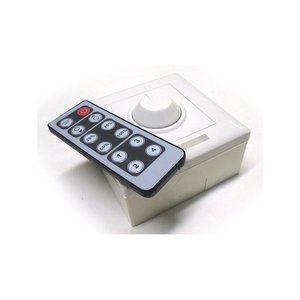 8A 12V <strong>Led</strong> Strip Coil <strong>PWM</strong> <strong>Controller</strong> Kit with Wheel and IR Remote 4-Channel DMX512 Lighting Solutions RF Connection Mode - Product Image 5