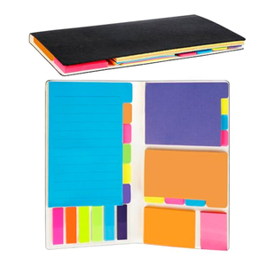 Custom Color Splitter Self-Adhesive Sticky Notes Set Pack Prioritize With Color <strong>Coding</strong> Scrapbook <strong>Memo</strong> Ped - Product Image 1