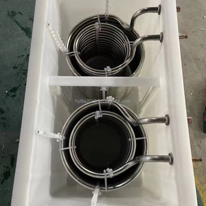 مبادل حراري من الفولاذ المقاوم للصدأ 304 316 بدون لحام، خزان للمشروبات الساخنة، مبرد للعنب، أنابيب مكثف، معتمد من CE وTUV - Product Image 2