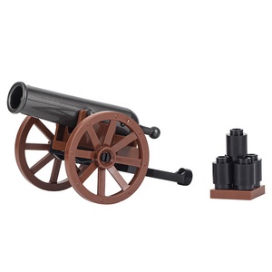 MOC5000 12 adet leguowwii İkinci dünya savaşı askeri seti ve topları kale silah Mini aksiyon figürleri oyuncak inşaat blokları yapı kiti - Product Image 1