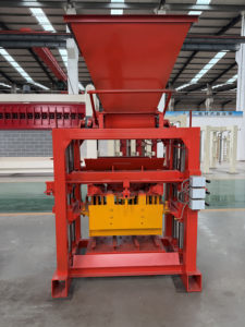 QT4-35 Semi otomatis mesin pembuat blok berongga mesin blok bata mesin cetak blok - Product Image 3