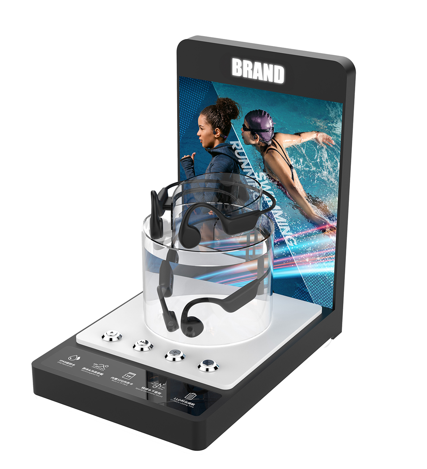 Supporto per display audio