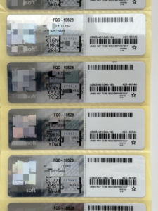 Win 11 Pro Oem Lizenz schlüssel Online-Aktivierung Win11 Professional Schlüssel code Pink/Silber COA Aufkleber Etikett MS Software Hohe Qualität - Product Image 2