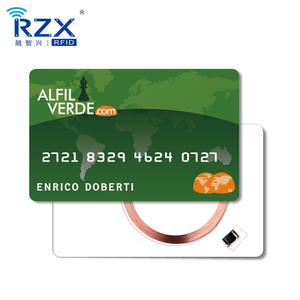 Campione gratuito di fabbrica diretto programmabile 125KHz personalizzato RFID EM4200 bianco bianco vuoto di controllo della porta chiave biglietto da visita - Product Image 4
