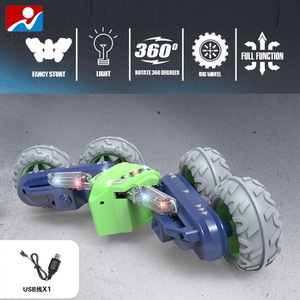 ИК Программирование rc автомобиль причудливый трюк 360 градусов вращающийся двусторонний катящийся автомобиль с дистанционным управлением трюк автомобиль - Product Image 2
