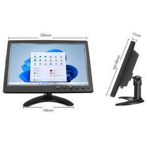 Pantalla de alta calidad con resolución de 1024x600, Monitor Lcd Tft de 10,1 pulgadas con Vga, audio AV, Hd, DC9V, 36V - Product Image 2