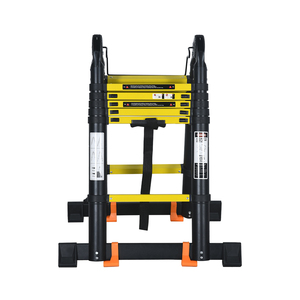 Thủy lực kính thiên văn thang 15 mét Nhôm đa chức năng Kính thiên văn thang săn bắn cây đứng với chân chống trượt - Product Image 1