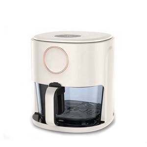 1350 Watts Electric 4.5 Liter Digital Touchscreen Display Glass Pot Air Fryer With <strong>Timer</strong> <strong>and</strong> <strong>Temperature</strong> <strong>control</strong> - Product Image 2
