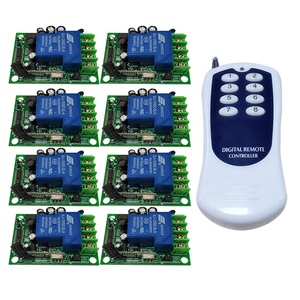 Casa intelligente AC 220V 8 Canali telecomando senza fili interruttore di controllo AK-JS220-28 - Product Image 1
